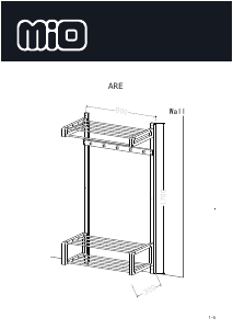 Manual Mio Åre Coat Rack