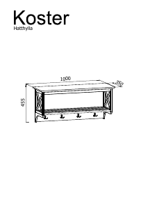 Manual Mio Koster Coat Rack