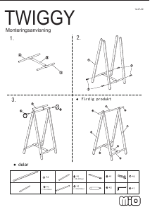 Manual Mio Twiggy Coat Rack