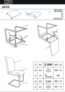 Mode d’emploi Mio Jack Chaise