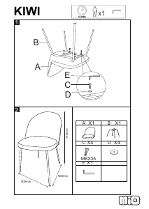 Manual Mio Kiwi Chair