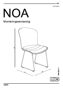 Manual Mio Noa Chair