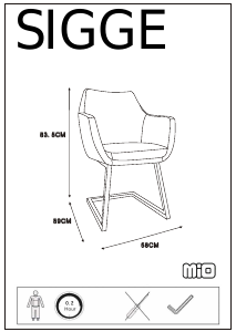 Hướng dẫn sử dụng Mio Sigge Ghế