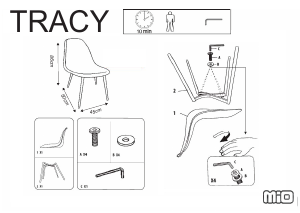 Hướng dẫn sử dụng Mio Tracy Ghế