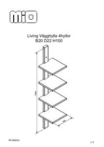 Instrukcja Mio Living Regał