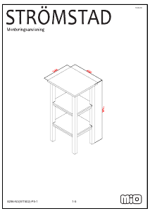 Mode d’emploi Mio Strömstad Table de chevet
