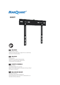 Manual MarQuant 929-077 Wall Mount