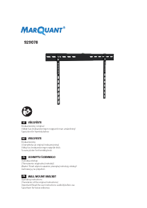 Bruksanvisning MarQuant 929-078 Väggfäste