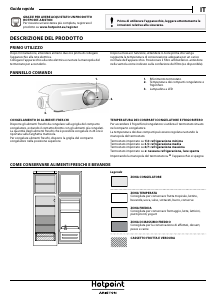 Manuale Hotpoint-Ariston T 16 A1 D/HA.1 Frigorifero-congelatore