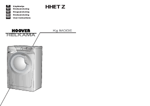 Manual Hoover-Helkama HHET 8164Z Washing Machine