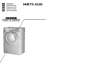 Manual Hoover-Helkama HHETS 6120 Washing Machine