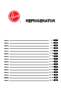 Mode d’emploi Hoover HVTOS 544WH Réfrigérateur