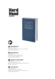 Handleiding Hard Head 006-027 Kluis
