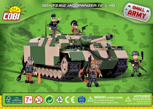 Bruksanvisning Cobi set 2509 Small Army WWII Jagdpanzer IV L/48 Sd.Kfz.162