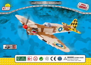 Manuál Cobi set 5519 Small Army WWII Curtiss P-40 Warhawk