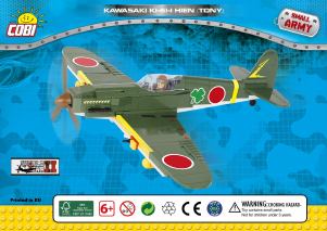 Bedienungsanleitung Cobi set 5520 Small Army WWII Kawasaki Ki-61-I Hien