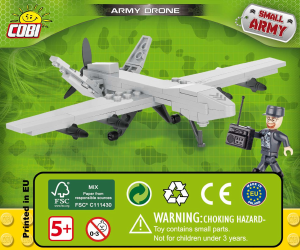 Handleiding Cobi set 2147 Small Army Drone