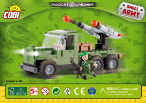 Manual Cobi set 2348 Small Army Rocket launcher