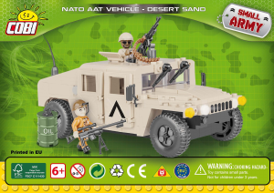 Manual Cobi set 24303 Small Army NATO AAT vehicle