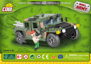 Manual Cobi set 24304 Small Army NATO Armoured All Terrain Vehicle