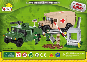 Bedienungsanleitung Cobi set 24307 Small Army NATO recovery mission