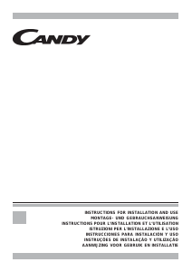 Manual de uso Candy CBG640X Campana extractora