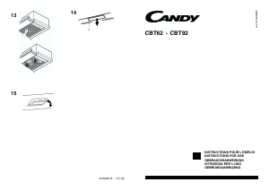 Mode d’emploi Candy CBT 62 N Hotte aspirante