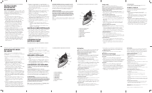 Manual de uso Black and Decker F67ED Plancha