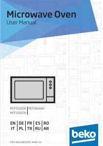 Manual BEKO MCF32410X Microwave