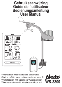 Manual Alecto WS-3300 Weather Station
