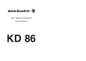 Manual Kelvinator LS KD 86 Dishwasher