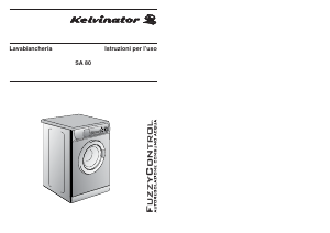 Manuale Kelvinator LB SA 80 Lavatrice