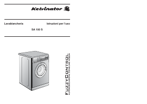 Manuale Kelvinator LB SA 100 S Lavatrice