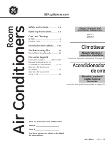 Mode d’emploi GE AEN10AQ Climatiseur