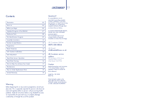 Handleiding Reebok RB3000 Hometrainer