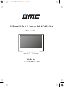 Handleiding UMC M22/36B-GB-TCDI-UK LCD televisie