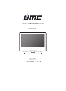 Handleiding UMC L216/17B-GB-FTC-UK LCD televisie