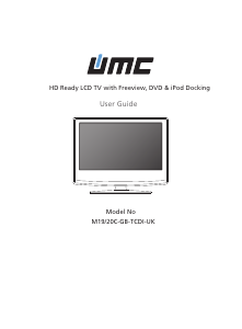 Manual UMC M19/20C-GB-TCDI-UK LCD Television