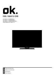 Manual OK ODL 55641U-DIB LED Television