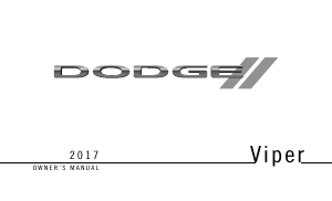 Manual Dodge Viper (2017)