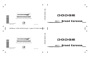 Manual Dodge Grand Caravan (2011)