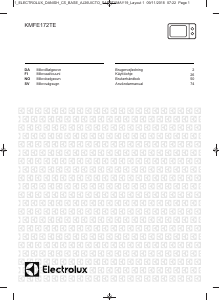 Brugsanvisning Electrolux KMFE172TEW Mikroovn