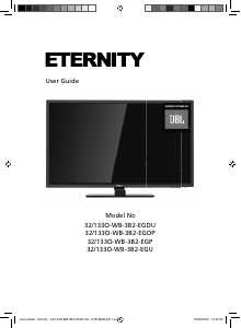 Handleiding Eternity 32/133O-WB-3B2-EGDP-UK LED televisie