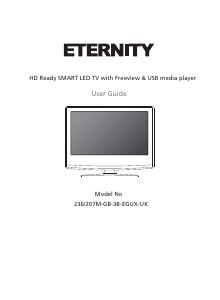 Manual Eternity 236/207M-GB-3B-EGUX-UK LED Television