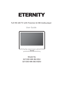 Manual Eternity 32/133Z-WB-11B-GUX-UK LED Television