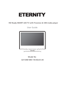 Manual Eternity 32/133M-WB-11B-EGUX-UK LED Television