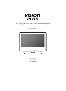 Handleiding Vision Plus 156/44DVD LCD televisie