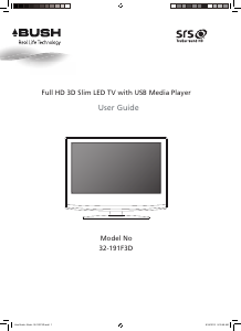 Handleiding Bush 32/191F3D LED televisie