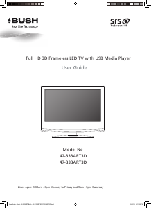 Manual Bush 42/333ART3D LED Television