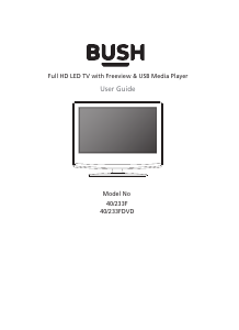 Manual Bush 40/233F LED Television